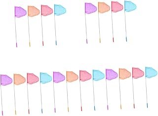 20 Pcs Net Catch Fishing Nets for Kids Tools for Kids Outdoor Fishing Net Catching Net Kids Catcher Net Catching Nets Children Telescopic Nets Kids Toys Child Alloy Dip Net