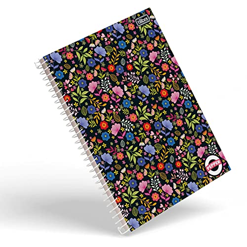 Tilibra Caderno Universitário Espiral Pepper, 200 x 275 cm, 80 Folhas