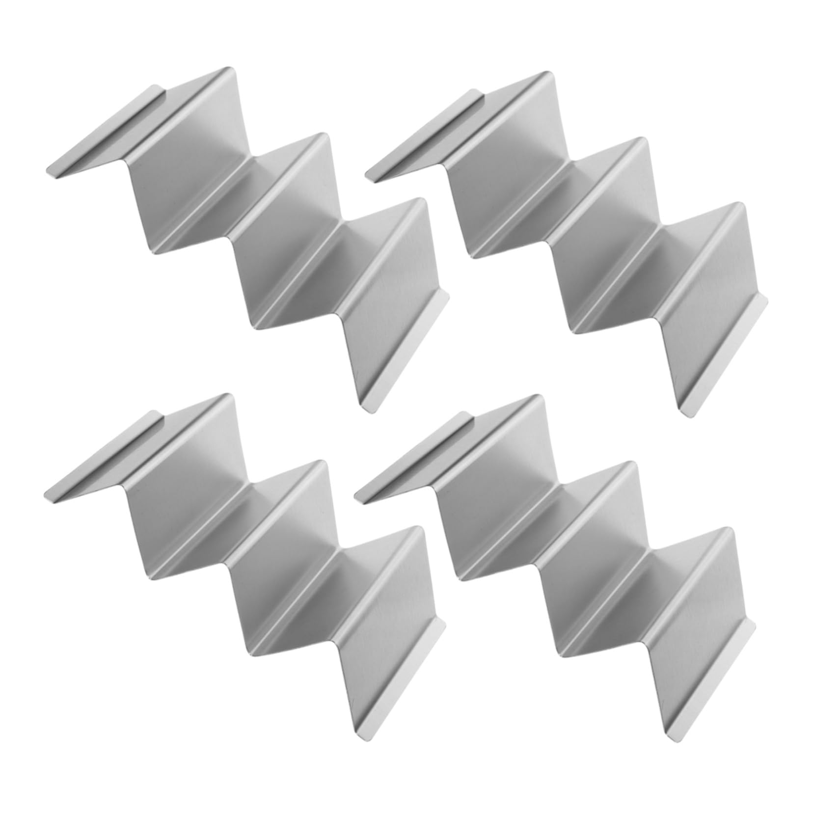 ULTECHNOVO 4pcs Taco Rack Holder Oven Dishwasher Safe Compact Design for Transport for Authentic