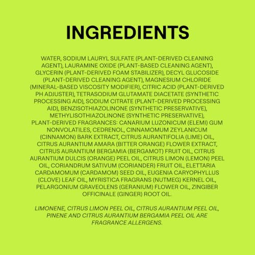 Seventh Generation Dish Soap, Fresh Lime & Ginger Scent, 19 oz - image 8