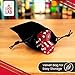 Luck Lab 10 Piece 19 mm Dice Pack - Acrylic and Translucent D6 Dice, Square w/Rounded Edge for Casino, Craps, RPG MTG DND Dice Table Games and Board Games (Red)
