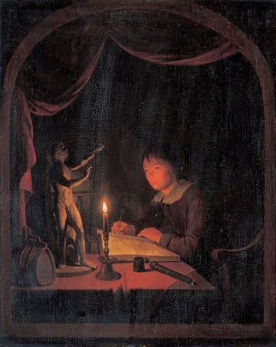 Impression sur toile Gerrit Dou 60x90cm idéal pour sublimer un salon moderne