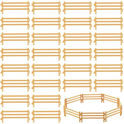 HAOBIN ModèLe De ClôTure Cheval Corral ClôTures Accessoires De FéE Jardin ClôTure Animaux De...