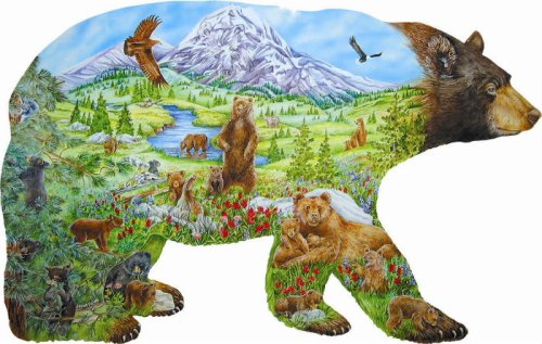 Bears Everywhere Jigsaw Puzzle 1000pc