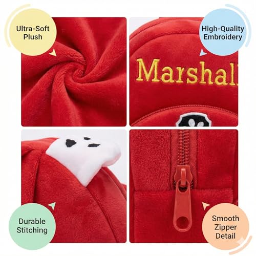 Image of Cartoon Plush Kids School Bag 2-6 Years | Soft Toy Backpack for Boys & Girls | Toddler Nursery Preschool Bag | Lightweight Adjustable Straps