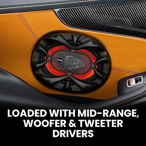 BOSS Audio Systems CH5730 5 x 7 Inch Car Door Speakers - 300 Watts Max, Coaxial, 3 Way, Full Range, 4 Ohms, Sold in Pairs - Image 5