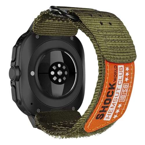 Image of Nylon Watch Band Compatible with Samsung Galaxy Watch Ultra 1 /2. | Millitary Nylon Strap Galaxy Watch Ultra -47mm for Men.
