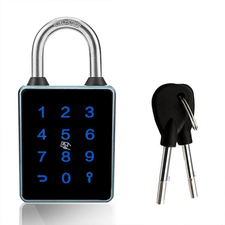 TTLock ContraseñA Candado Bluetooth Pantalla TáCtil RFID Tarjeta IC Llave Seguridad para el Hogar Gabinete Impermeable Candado ElectróNico