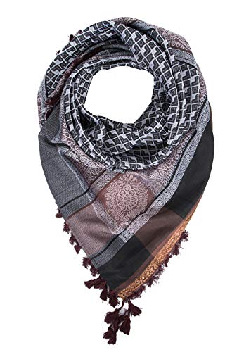 Image of Merewill Cotton Shemagh Tactical Desert Wrap Keffiyeh Head Neck Arab Scarf For Men 49 inchx49 inch