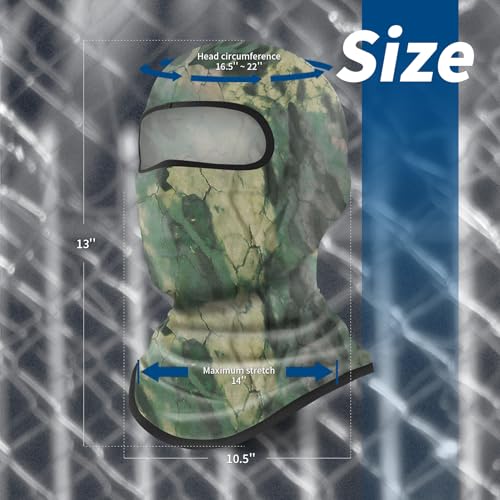 Image of YESLIFE Balaclava Ski Mask for Men and Women, Winter Face Mask, Shiesty for Skiing, Snowboarding & Motorcycle