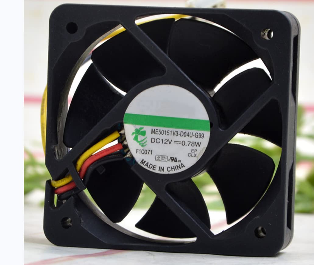 for ME50151V3-D04U-G99 12V 0.065A 0.78W 4200RPM 50X50X15MM 3-Wire Cooling Fan