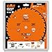 CMT P10024 ITK Plus Ripping Saw Blade, 10 x 24 Teeth, 10° ATB+Shear with 5/8-Inch bore