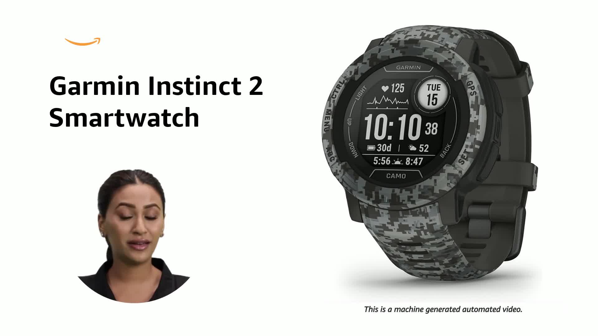 GARMIN INSTINCT 2 GPSウォッチ Garmin Instinct 2 Rugged GPS Smartwatch, Battery Upto 28 days, ABC