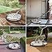 EVEAGE 24-inch Pressure Washer Surface Cleaner, 4500PSI Dual Handle with Water Recovery Surface Cleaner Attachment,Environmental Guardian,JD24