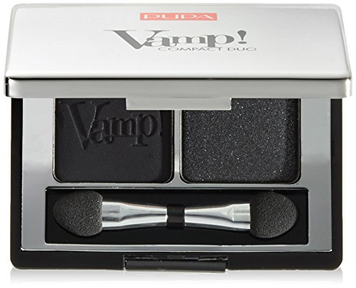 PUPA Milano Vamp! Compact Eyeshadow Duo, Dark Night 2.2 g