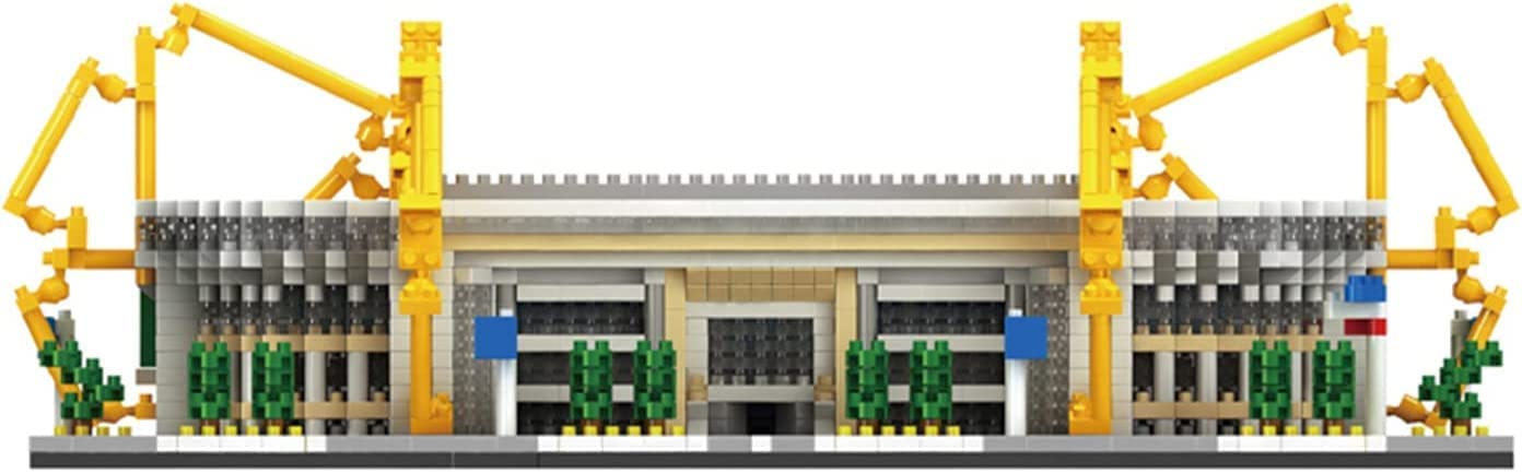 3D-Puzzle Stadionmodell Spielzeug Fußballplatz Bausteine ​​3800 Teile Hoher Schwierigkeitsgrad beim Zusammenbau