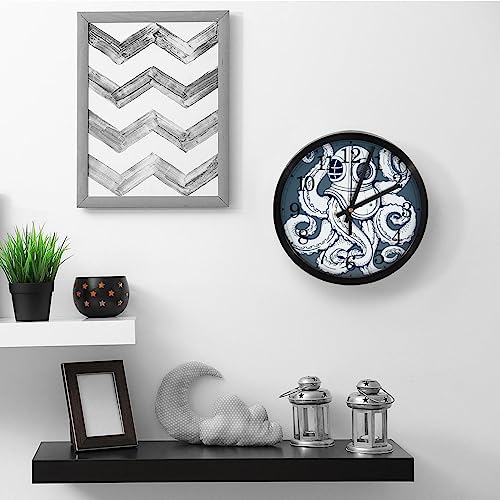 Horloge murale créative Octopus, une idée cadeau originale pour l'école - 6