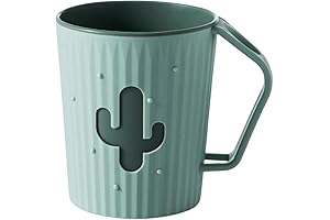 Cactus Toothbrush Holder and Toothpaste Holder Bathroom Cup Toothbrush Holder for Bathroom...