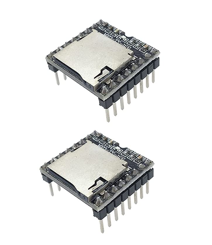 xcluma DFPlayer Mini MP3 Player Module MP3 Voice Decode Board Supporting TF Card U-Disk IO/Serial Port/AD MP3-TF-16P (Pack of 2) (B09TXH3674) Amazon Price History, Amazon Price Tracker