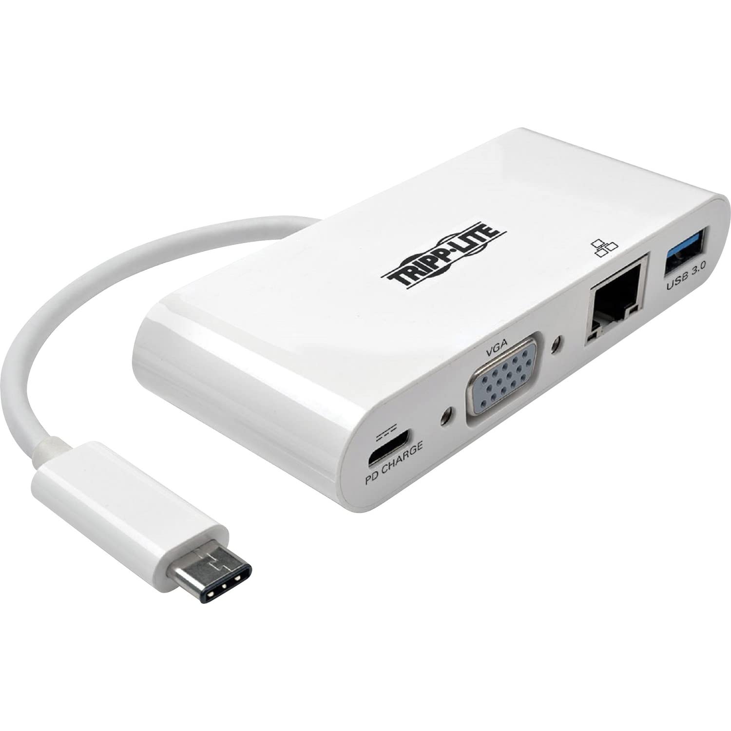 Amazon.com: Tripp Lite USB C to VGA Multiport Video Adapter
