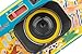 Lomography LomoApparat Wide-Angle 35mm Film Camera Fluffy Omelet Edition, Built-in Flash & Color Filters, Kaleidoscope Lens, Close-up Lens, Splitzer, Multiple Exposure, Long Exposure