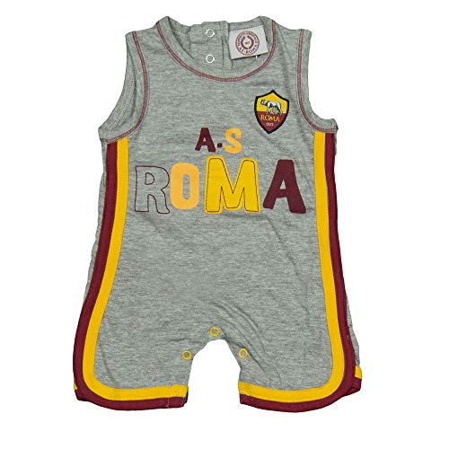 AS Roma Tutina Jersey Smanicato Neonato (0 Mesi