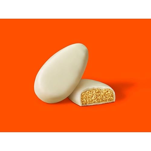 Miniatura 2 de Reeses-Eggs - Huevos de chocolate de Pascua de 2 libras, mantequilla de maní blanca y crema, envueltos individualmente en bolsa sellada Tundras