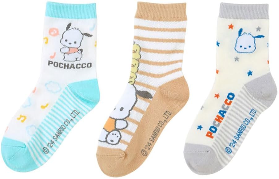 Sanrio Kids Socks 3 Pack