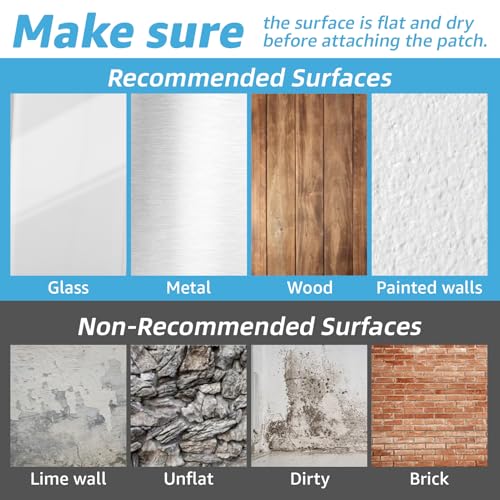 Art3d 20 Sets Hook and Loop Tape Sticky Back, 2 in.x 4 in. Double-Sided Tape Adhesive Strip Heavy Duty - Image 7