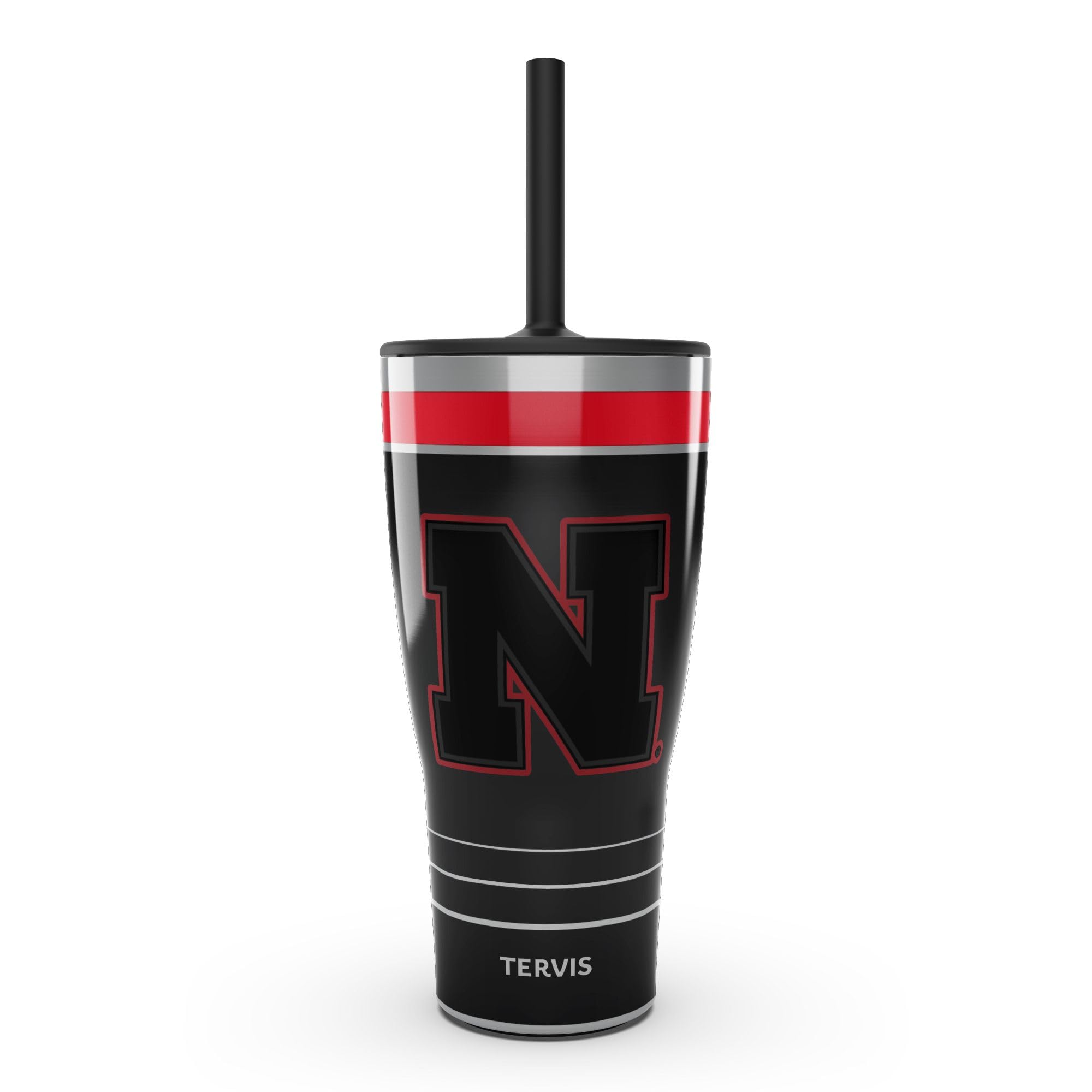 Tervis Nebraska Cornhuskers Edelstahl-Wasserflasche – Isoliert, 1020 Ml, Mit Wechsel-Aufsätzen!