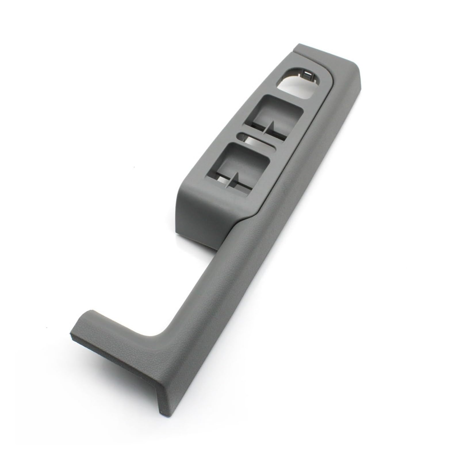 LSDSAAZA Interior Inner Handle Car Interior Front Rear Door Handle Armrest Frame Switch Control Panel Trim For Skoda For Superb 2008-2013(Front Left Gray)