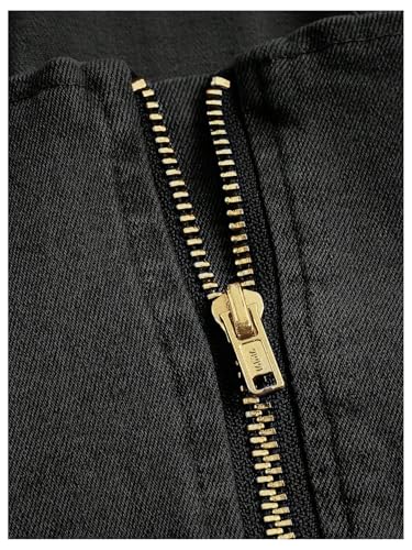 Floerns Women's Strapless Tube Denim Tube Top Asymmetrical Hanky Hem Bandeau Tops3