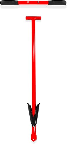 Miniatura 7 de SOLULA Aireador de compost, herramienta de césped para aireación al aire libre, mezcla de compost, deshierbe y torneado y mezcla de tierra, completa