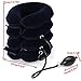 Cervical Neck Traction Device by ESSORT, 4 Layers Inflatable Adjustable Neck Brace Stretcher Posture Corrector, Air Pump Neck Support, for Neck Pain Relief, Spine Alignment (Steel Ball Air Stopper)