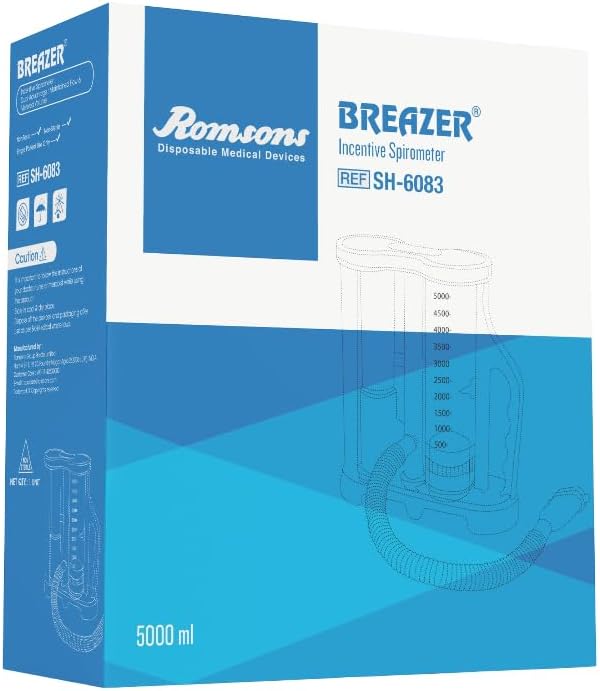 Romsons Breazer 5000 Volumetric Respiratory Exerciser