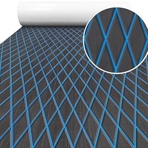 Boat Flooring EVA Foam Boat Decking Sea Deck Boat Flooring Self-Adhesive Faux Teak Marine Boat Decking Non-Slip Mat for Boat Deck Yacht Motorboat Fishing Boat Surfboard Kayak 94×44/28/16