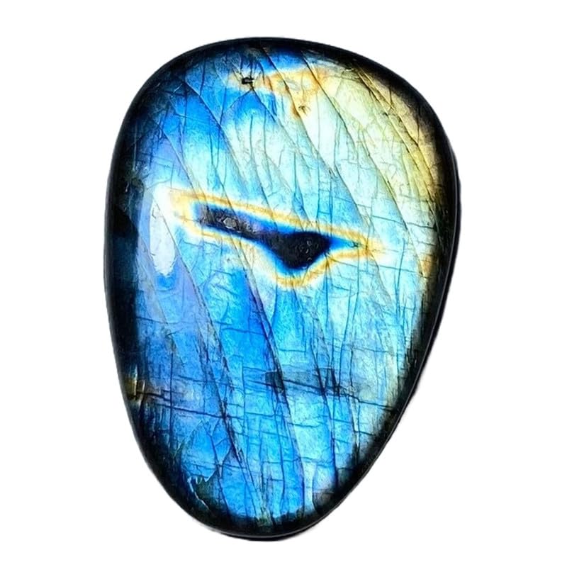 Labradorite cabochon pour pendentif fait main et atelier de bijouterie DIY