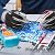 KAYGO Work Gloves PU Coated-12 Pairs, KG15P,Nylon Lite Polyurethane Safety Work Gloves, Gray Polyurethane Coated, Knit Wrist Cuff,Ideal for Light Duty Work (Medium, Blue)