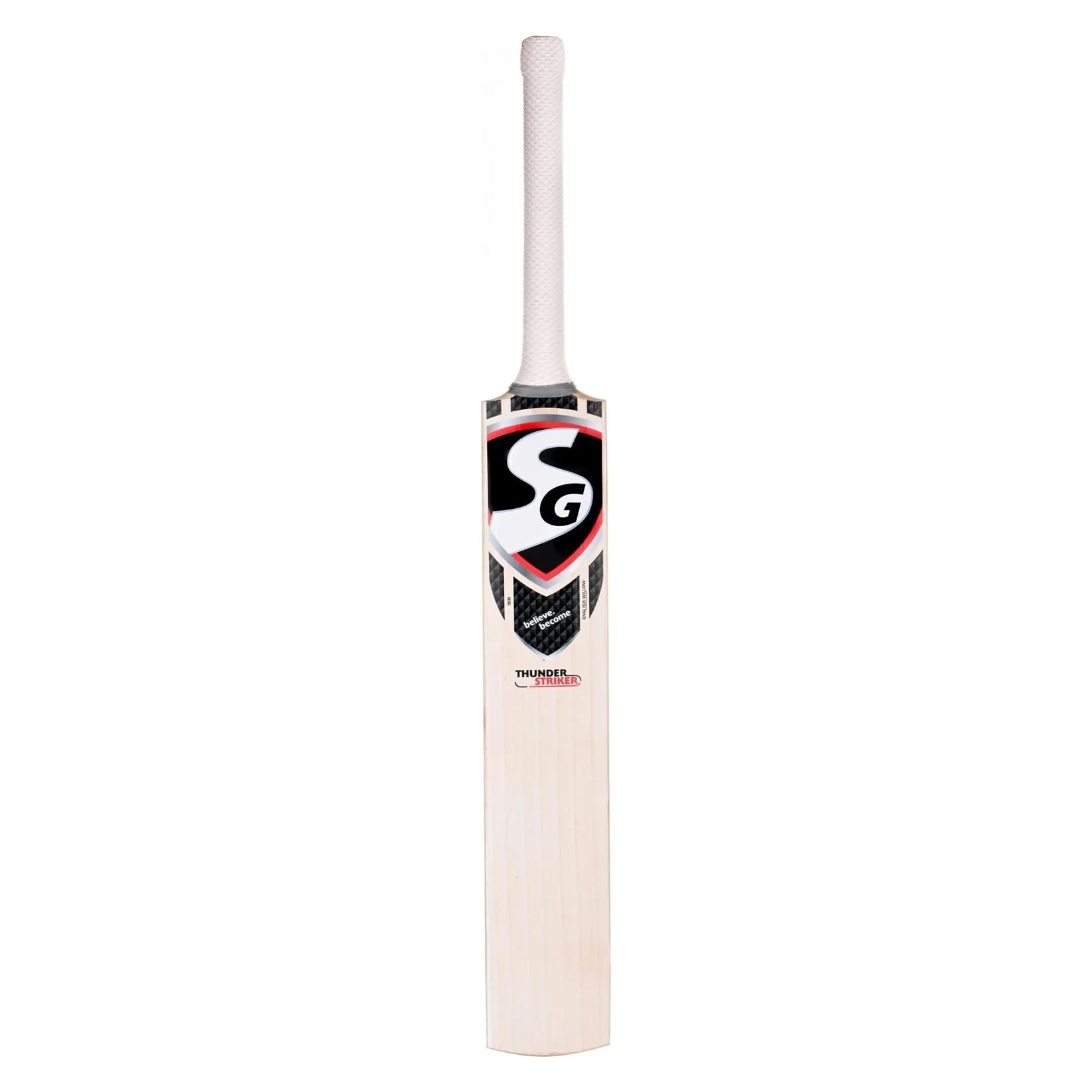SG Thunder Striker English-Willow Short Handle Cricket Bat, English Willow