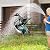 chisheen Crane Garden Statue Sculpture, Metal Heron Outdoor Decor, Yard Art Bird Decoy for Backyard Pond Patio Porch Lawn Decorations