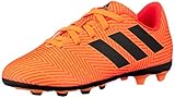 Cordones Adidas Nemeziz 18.4 FxG J Botas de fútbol, Unisex niños, Naranja (Mandar/Negbás/Rojsol 000), 38 EU (5 UK)