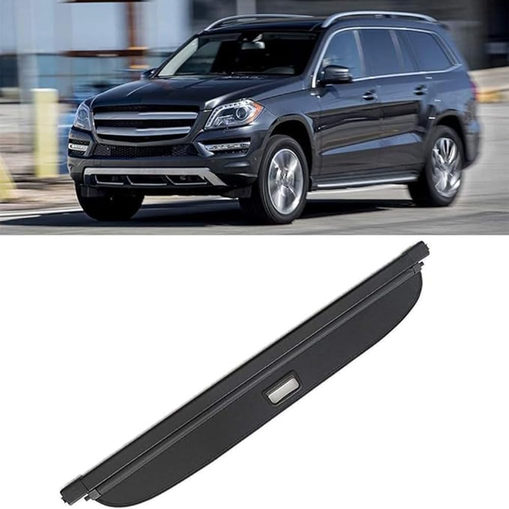 Etagère de Voiture, Convient pour Benz GL450,Protecteur de Coffre, Organisateur de Bouclier de sécurité télescopique