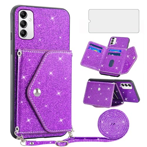 Coque pour A14 5G Asuwish blindee antichoc integrale violette