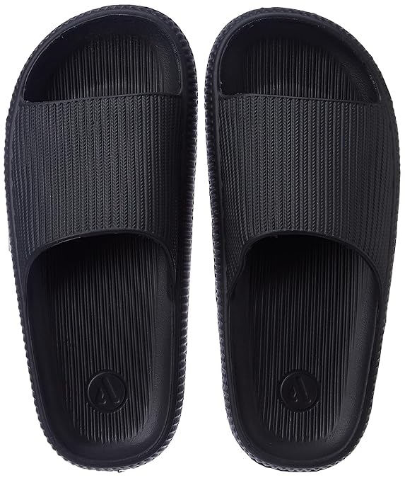 Image of Aqualite NEO-354 Women Slides slipper with Slip-on wear, Comfort and Flat Base flipflop for dailywear uses.