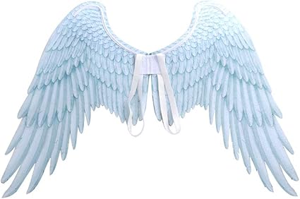 pic Aile D Ange Dessin Realiste sungpunet unisexe 3d angel wings accessoires costume creative plume ailes d ange fournitures cosplay pour halloween party de noel 1pc blanc