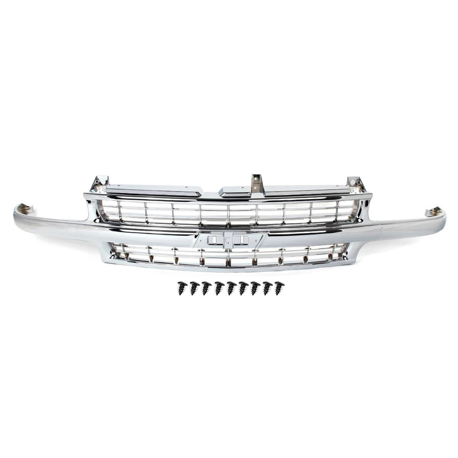 Grille avant chromée pour Chevy Silverado 2000-2006 calandre de pare-chocs - 7