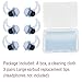 WKYMY Silicone Earbud Replacement Tips Ear Tips Compatible with Bose QC20 QC20i SoundSport SIE2i IE2 IE3 Headphone Rubber Tips Ear Bud Covers Large 3 Pairs