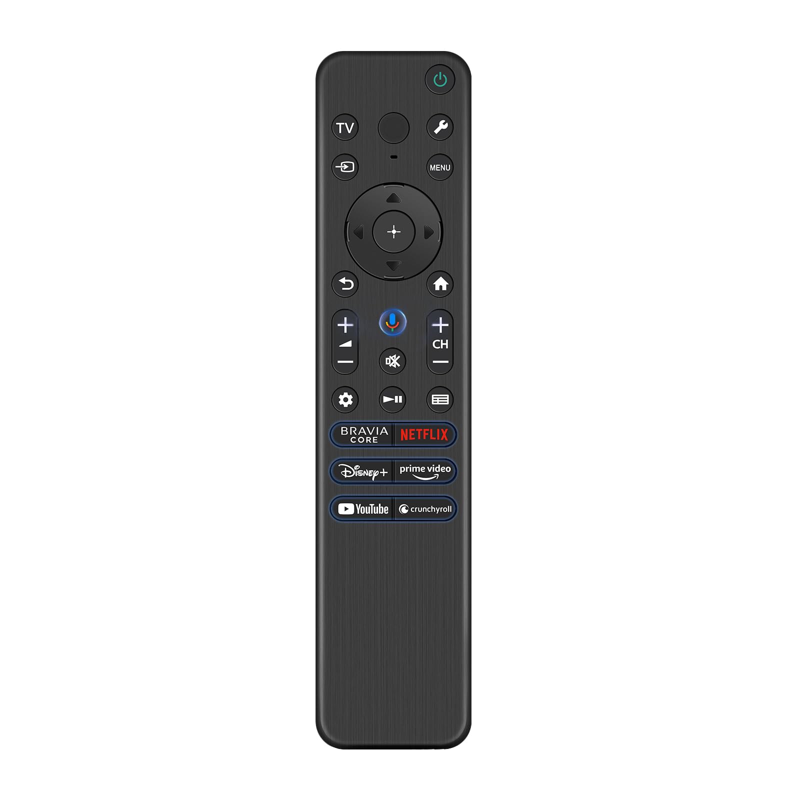 RMF-TX910U Voice Remote Control for Sony Bravia TV Remote Replacement, Compatible with All Smart LED/OLED and Google Smart TVs Series