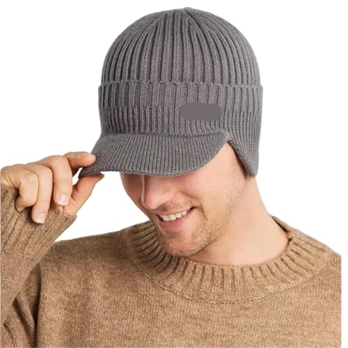 Bonnet tricoté à oreillettes pour le ski et le quotidien hivernal