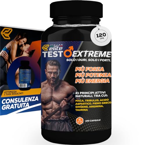 Italian Elite Testo Extreme 120 caps Maca 8000mg